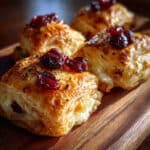 Flaky Brie and Cranberry Puff Pastry