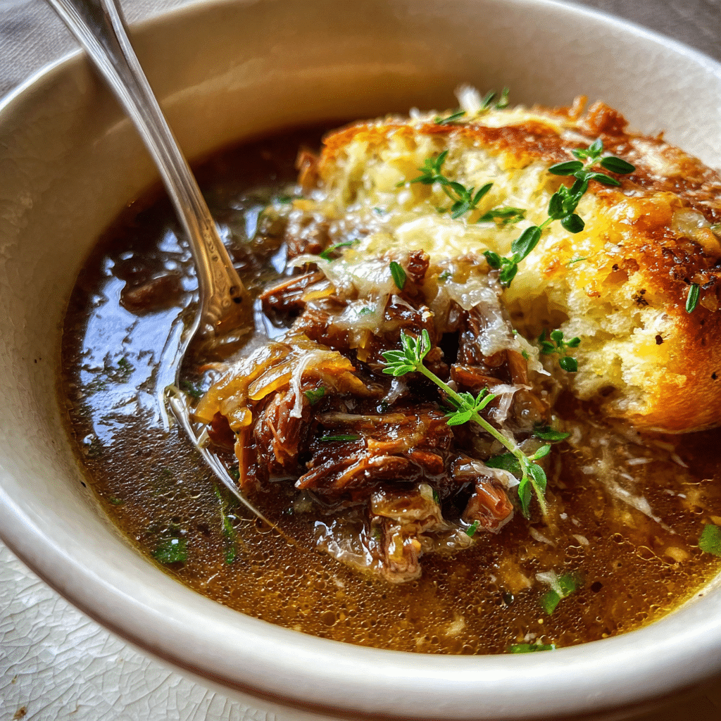 French Onion Beef Short Rib Soup: A Rich, Slow-Cooked Comfort Classic