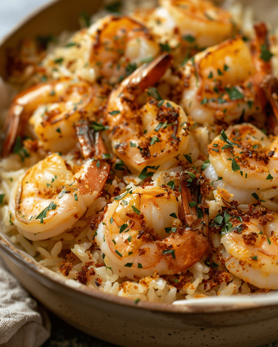 Garlic Butter Shrimp Rice Bake: The Ultimate One-Pan Comfort Dish You’ll Crave Weekly