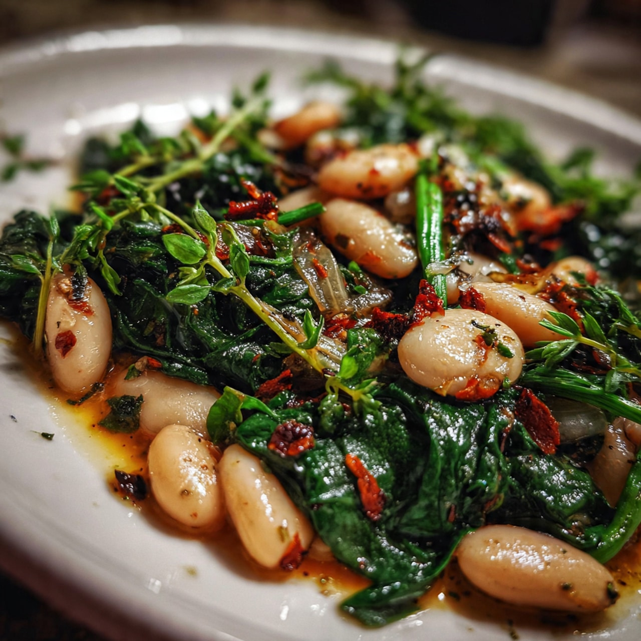 Delicious Mediterranean White Beans and Greens: A Healthy, Flavorful Meal for Any Occasion